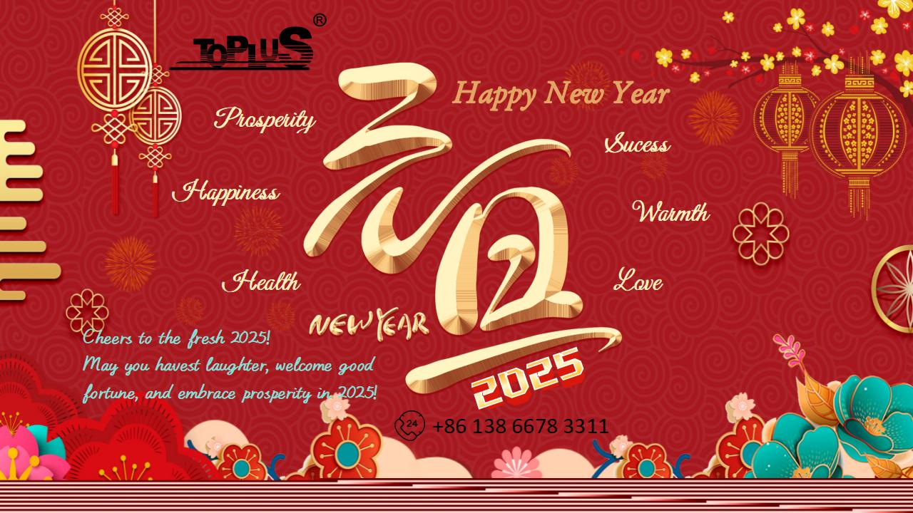 Toplus 2025 New Year Arrangement toplusinc